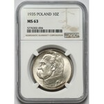 Piłsudski 10 złotych 1935