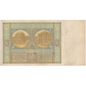 50 złotych 1925 - Ser.R - jednoliterowa