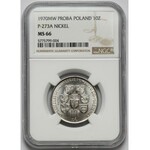 Próba NIKIEL 10 złotych 1970 Powrót do Macierzy