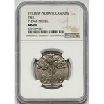 Próba NIKIEL 20 złotych 1973 Drzewo