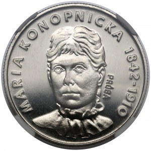 Próba NIKIEL 20 złotych 1978 Maria Konopnicka