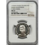 Próba NIKIEL 20 złotych 1978 Maria Konopnicka