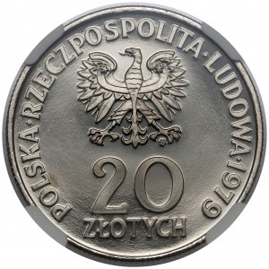 Próba NIKIEL 20 złotych 1979 Rok Dziecka