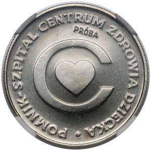 Próba NIKIEL 20 złotych 1979 Szpital Centrum Zdrowia Dziecka