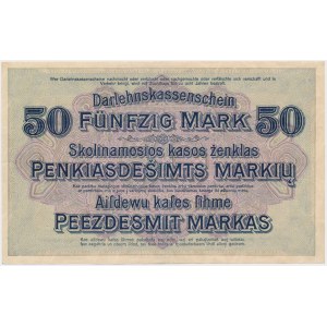 Kowno, 50 marek 1918 - C