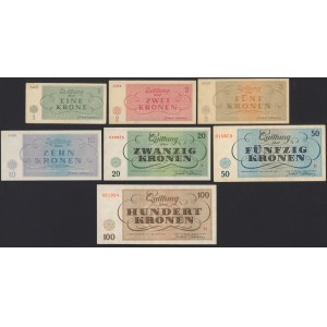 Czech Republic, Terezin Ghetto 1 - 100 Kronen 1943 (7pcs)