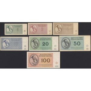 Czech Republic, Terezin Ghetto 1 - 100 Kronen 1943 (7pcs)