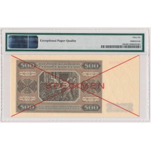 500 złotych 1948 - SPECIMEN - A