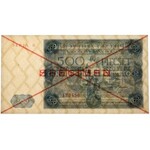 500 złotych 1947 - komplet wzorów - 123456 i 789000