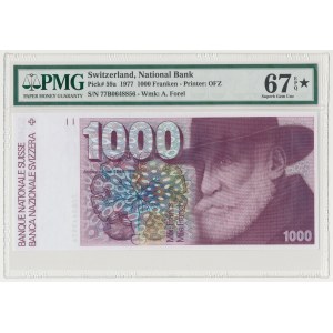 Switzerland, 1.000 Franken 1977