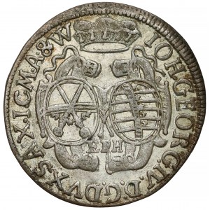 Sachsen, Johann Georg IV., 1/12 Taler 1694 EPH, Leipzig