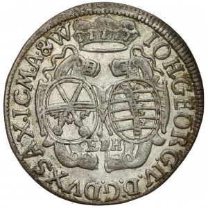 Saksonia, Jan Jerzy IV, 1/12 talara 1694 EPH, Lipsk