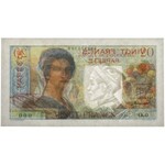 Tahiti, 20 Francs (1951-1963) - SPECIMEN