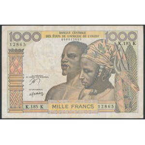 West Africa (Senegal), 1.000 Francs (1959-1965)