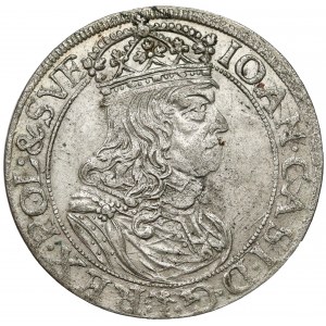 Jan II Kazimierz, Szóstak Kraków 1660 - TLB pod tarczą