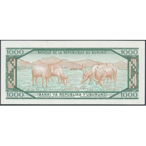 Burundi, 1.000 Francs 1991