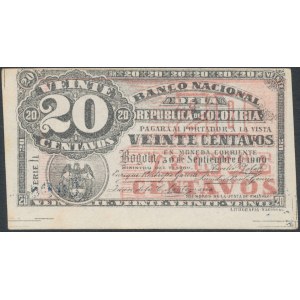 Colombia, 20 Centavos 1900