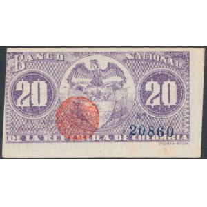 Colombia, 20 Centavos 1900