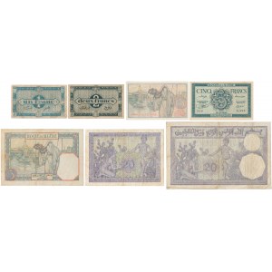 Algeria, 1 - 20 Francs (1932-1944) - set of 7 pcs