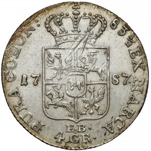 Poniatowski, Złotówka 1787 E.B.