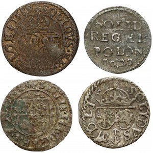 Zygmunt III Waza, Szelągi 1589-1626 - zestaw (4szt)