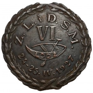 Odznaka Z.L. i D.S.M. Łódź 24-25.IV.1927