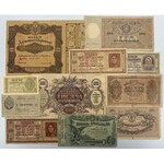 Ukraine, Set of banknotes 1917-1942 (11pcs)