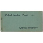 Wydział Narodowy Polski - kompletna książeczka Funduszu Narodowego na Skarb Narodowy Polski