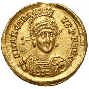Arkadiusz (383-408 n.e.) Solidus, Konstantynopol