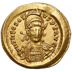 Teodozjusz II (408-450 n.e.) Solidus