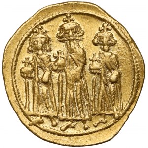 Herakliusz (610-641 n.e.) Solidus, Konstantynopol