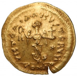 Justynian I Wielki (527-565 n.e.) Tremissis, Konstantynopol
