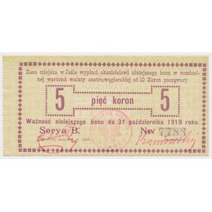 Jasło, 5 koron 1919
