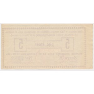 Jasło, 5 koron 1919