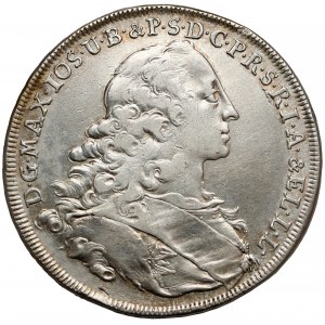 Bawaria, Maksymilian III Józef (1745-1777), Talar 1754
