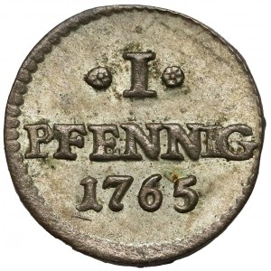 Sachsen, Friedrich August III, Pfennig 1765 C