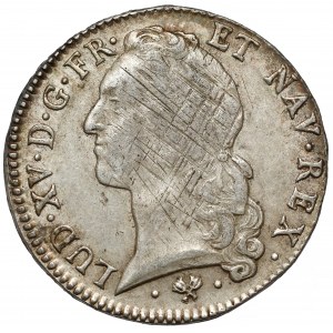 Francja, Ludwik XV, Ecu 1767 L, Bayonne