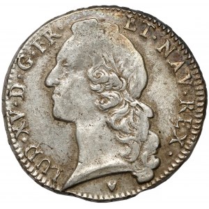 Francja, Ludwik XV, Ecu 1767 N, Montpellier