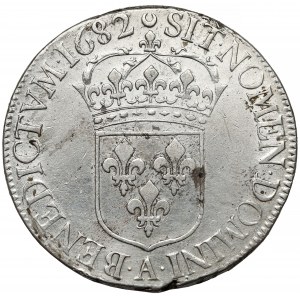 Francja, Ludwik XIV, Ecu 1682 A - Paryż