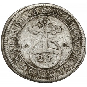 Brandenburg-Bayreuth, Georg Wilhelm (1678-1726), 1/24 Taler 1714