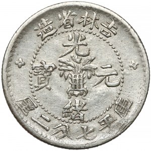 Chiny, Kirin, 10 Centów 1898-1907