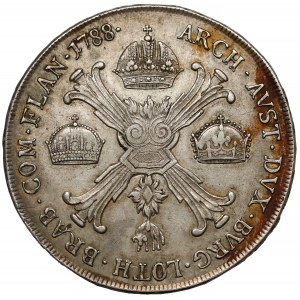 Austria, Niderlandy, Józef II, Talar 1788 A, Wiedeń