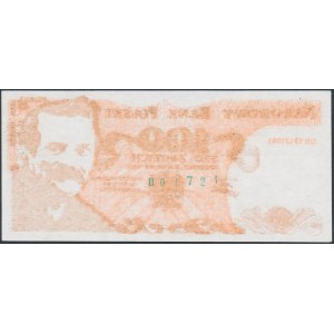 Solidarność, 100 złotych 1983 Lech Wałęsa