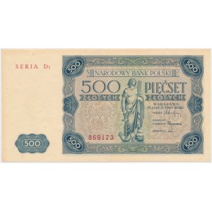 500 złotych 1947 - D2
