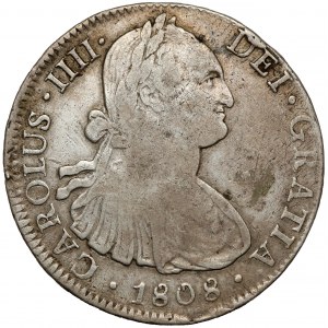 Meksyk, Karol IV Hiszpański, 8 reali 1808-TH