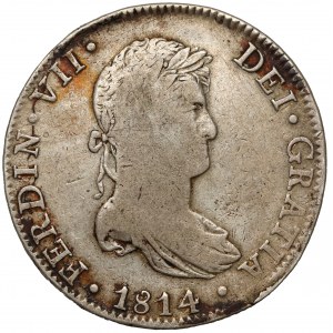 Meksyk, Ferdynand II, 8 reali 1814-II