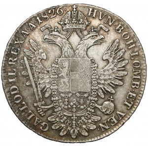 Austria, Franciszek I, Półtalar 1826 A