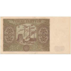 1.000 złotych 1947 - mała litera