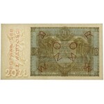 20 złotych 1929 - WZÓR - olbrzymia rzadkość