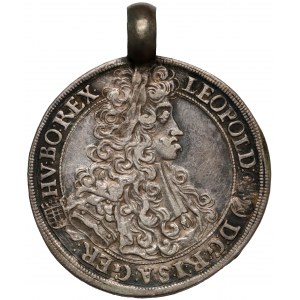 Węgry, Leopold I, 1/2 talara 1701 KB